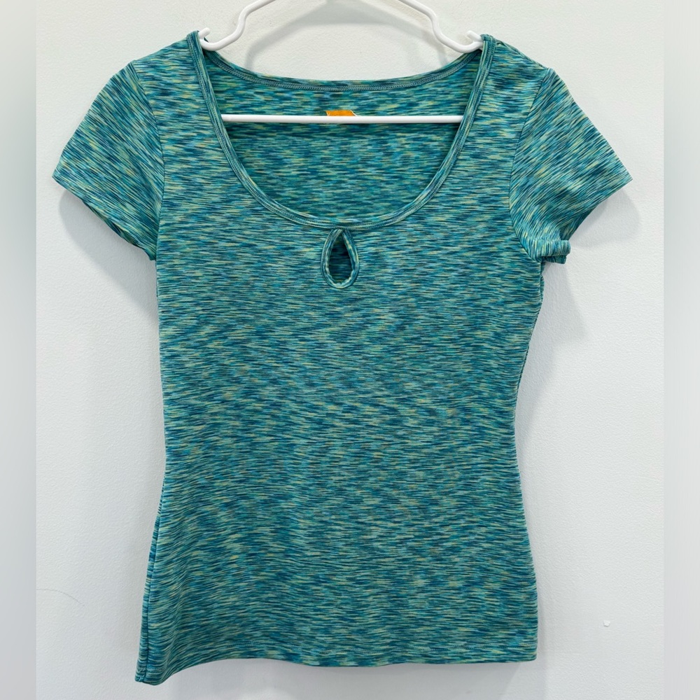 Lucy Tech Short-Sleeve Multicolored Shirt
